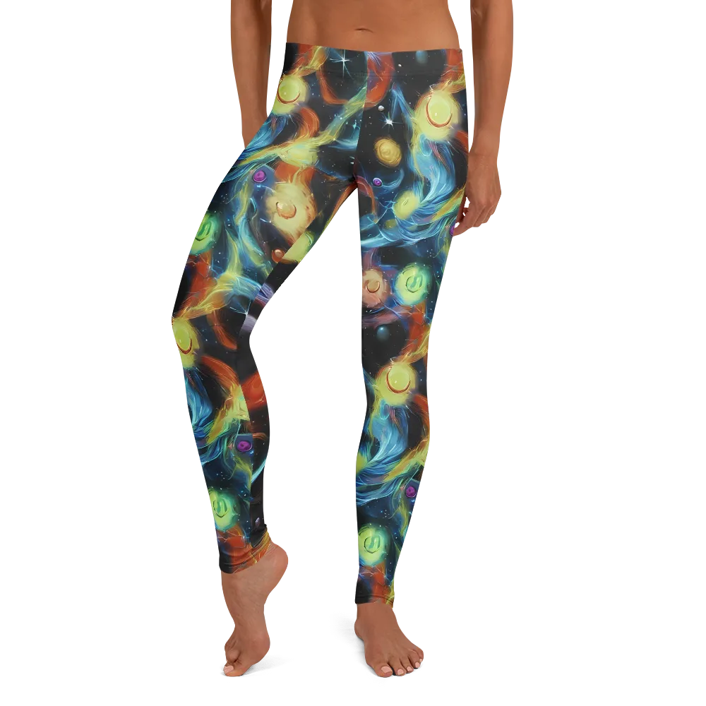 Stellar Tides on Leggings — Front