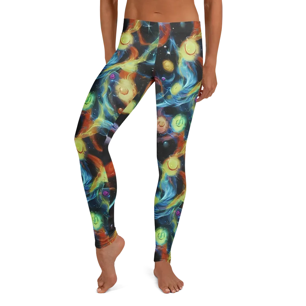 Stellar Tides on Leggings — Front