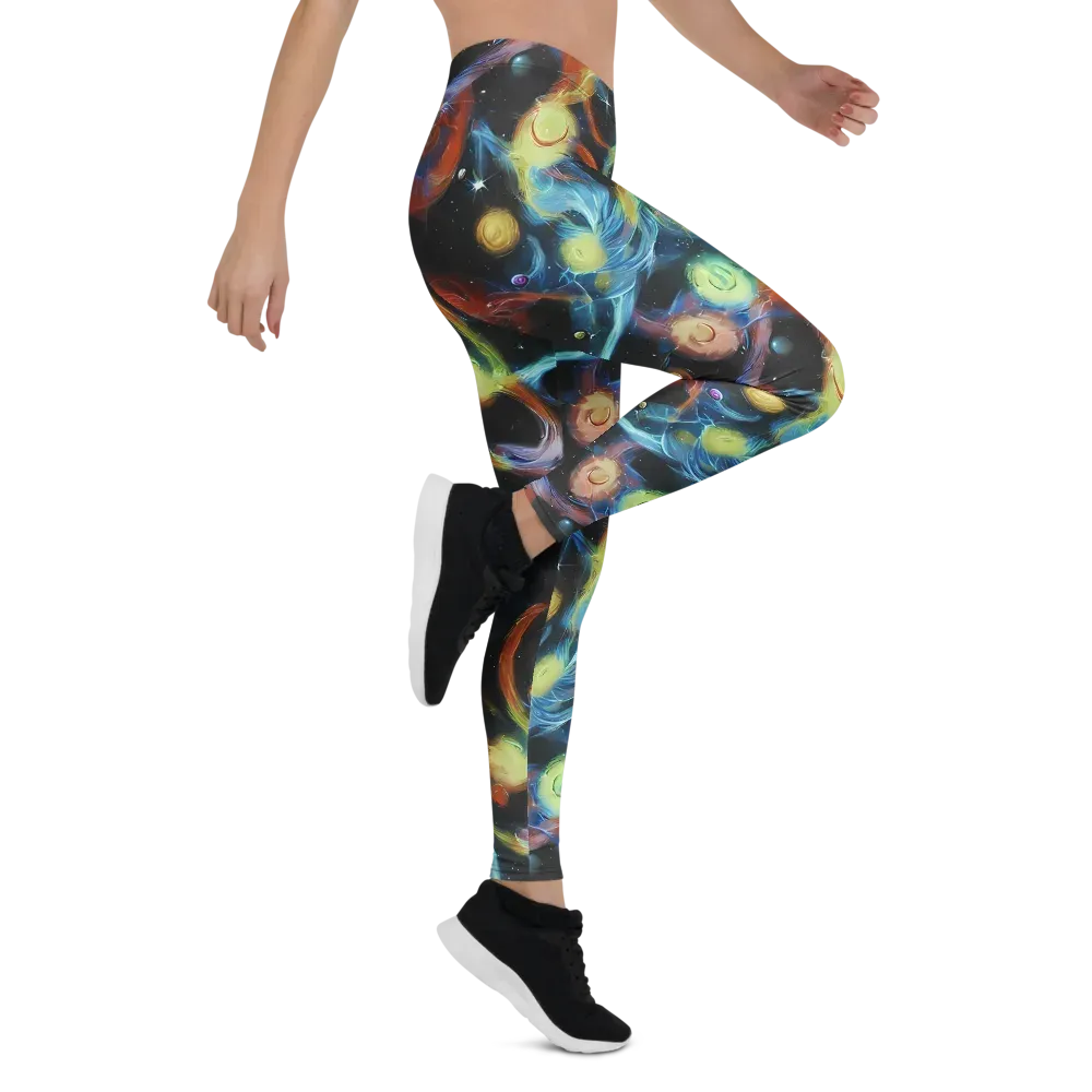 Stellar Tides on Leggings — Right