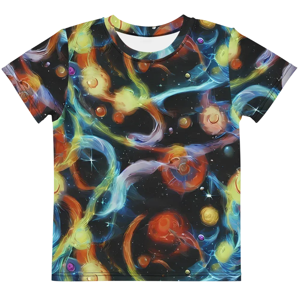 Stellar Tides on Kids Crew Neck T-Shirt — Front