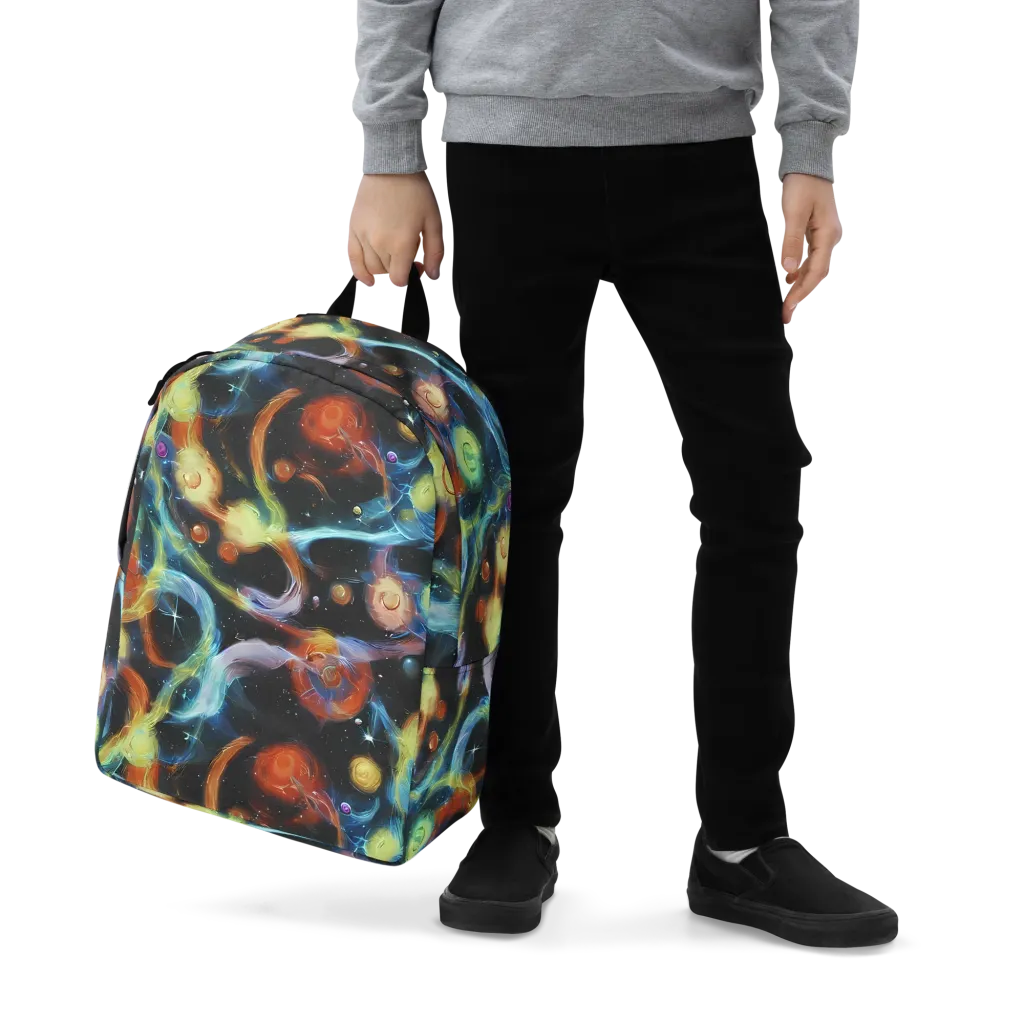 Stellar Tides on Minimalist Backpack — Zoomed-in