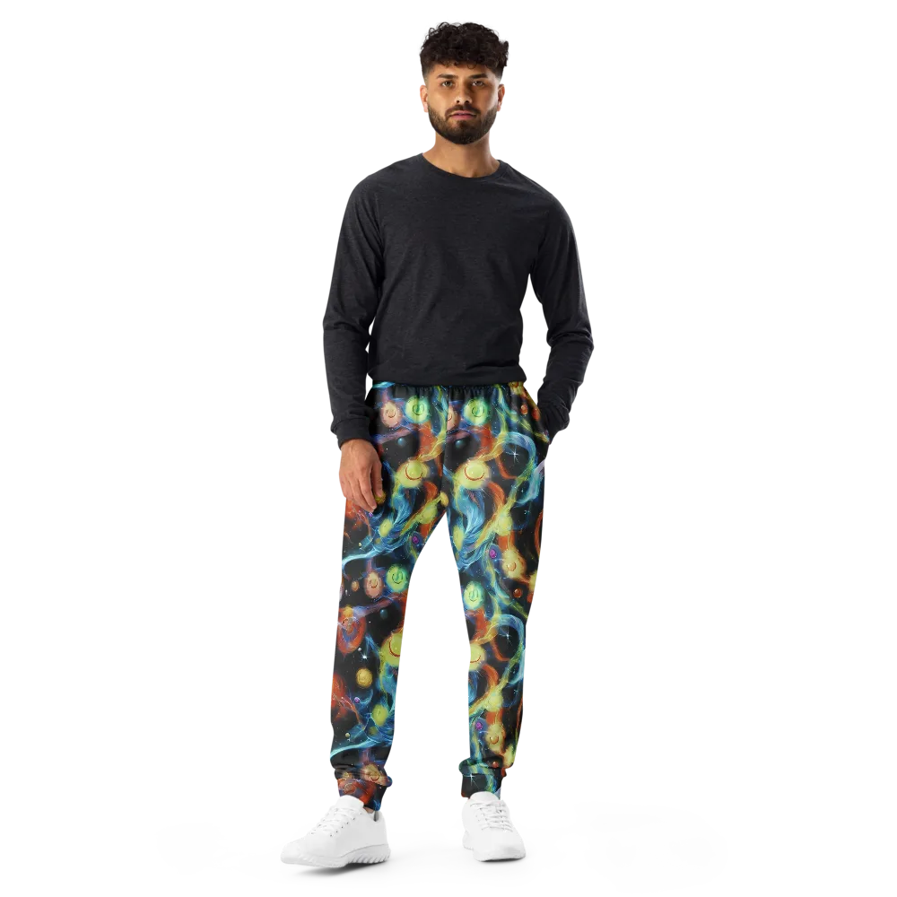 Stellar Tides on Men's Joggers — Front