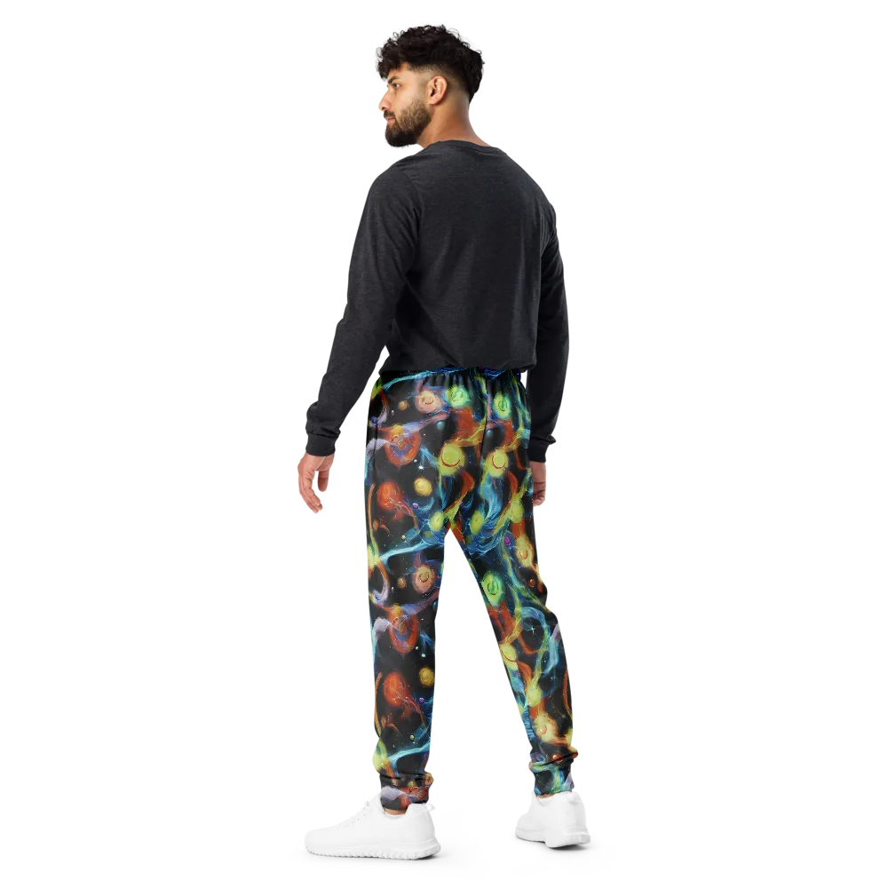 Stellar Tides on Men's Joggers — Back