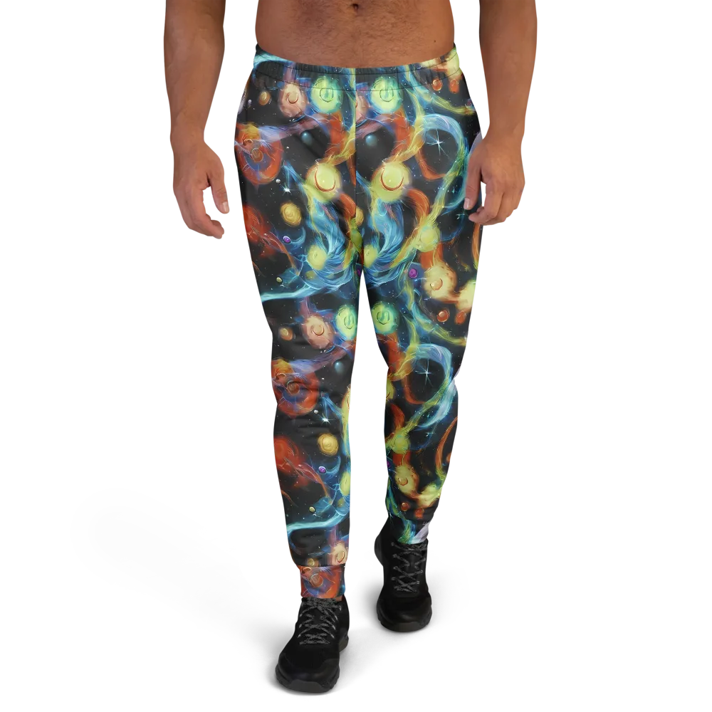 Stellar Tides on Men's Joggers — Front
