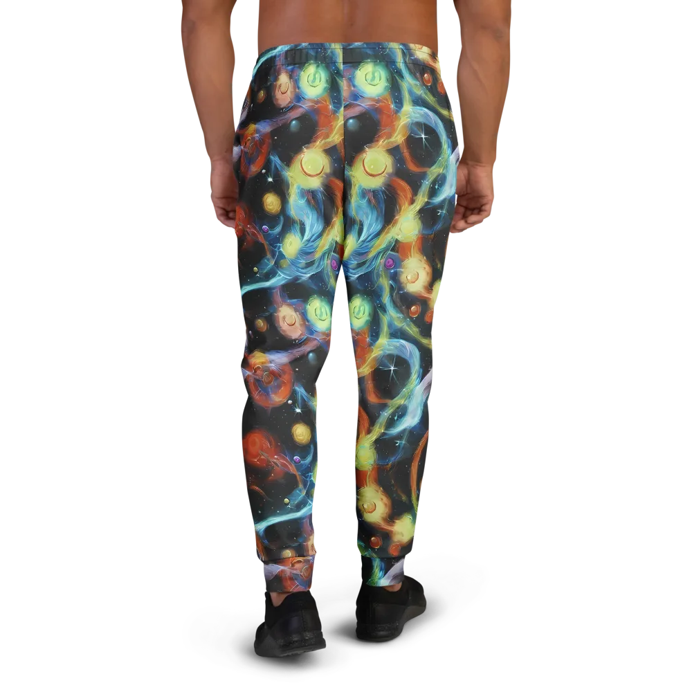 Stellar Tides on Men's Joggers — Back