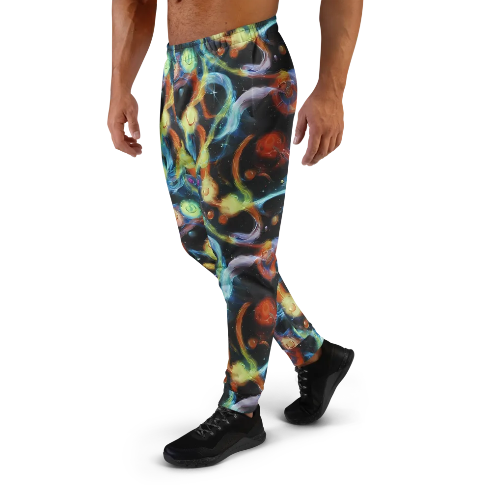 Stellar Tides on Men's Joggers — Left