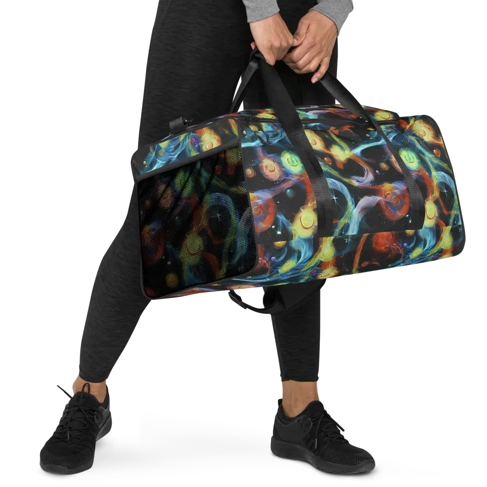 Stellar Tides on Duffle Bag — Right Front
