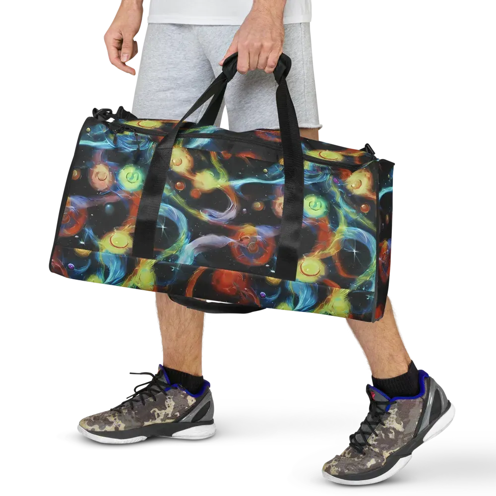 Stellar Tides on Duffle Bag — Front