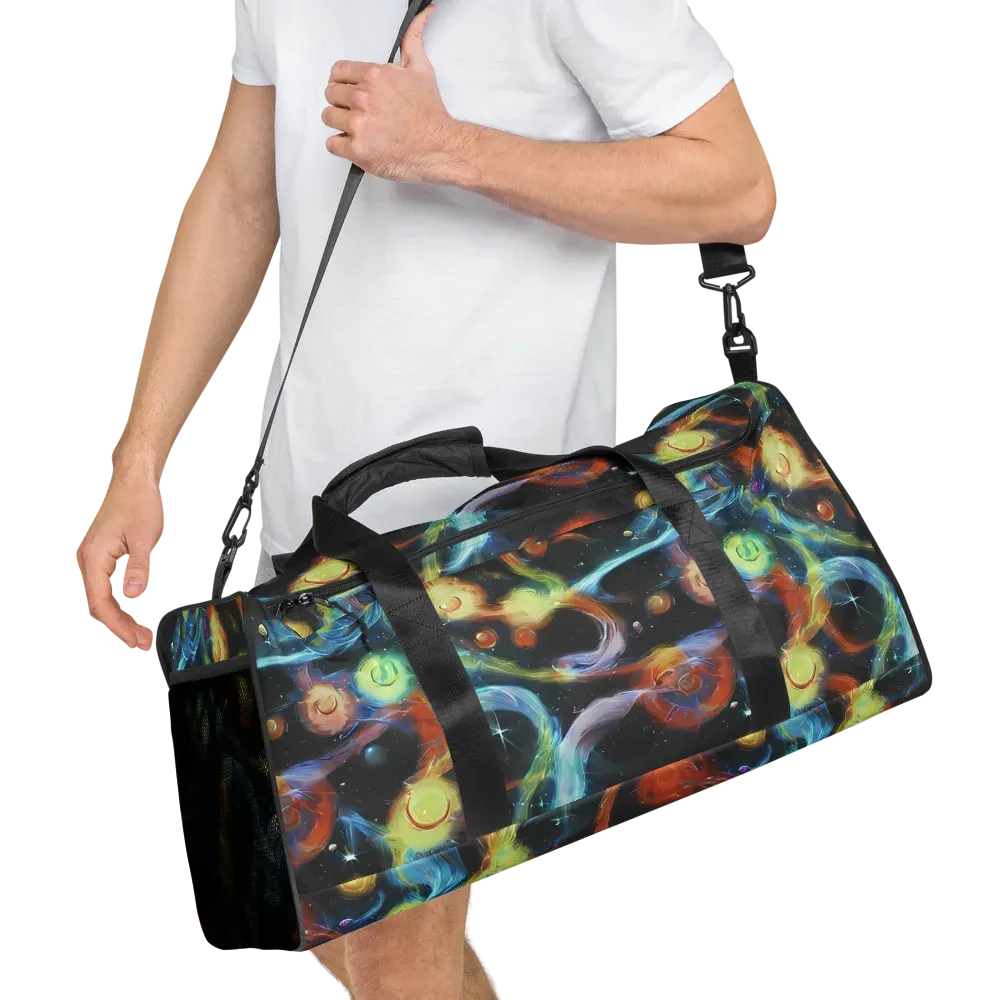 Stellar Tides on Duffle Bag — Right Front