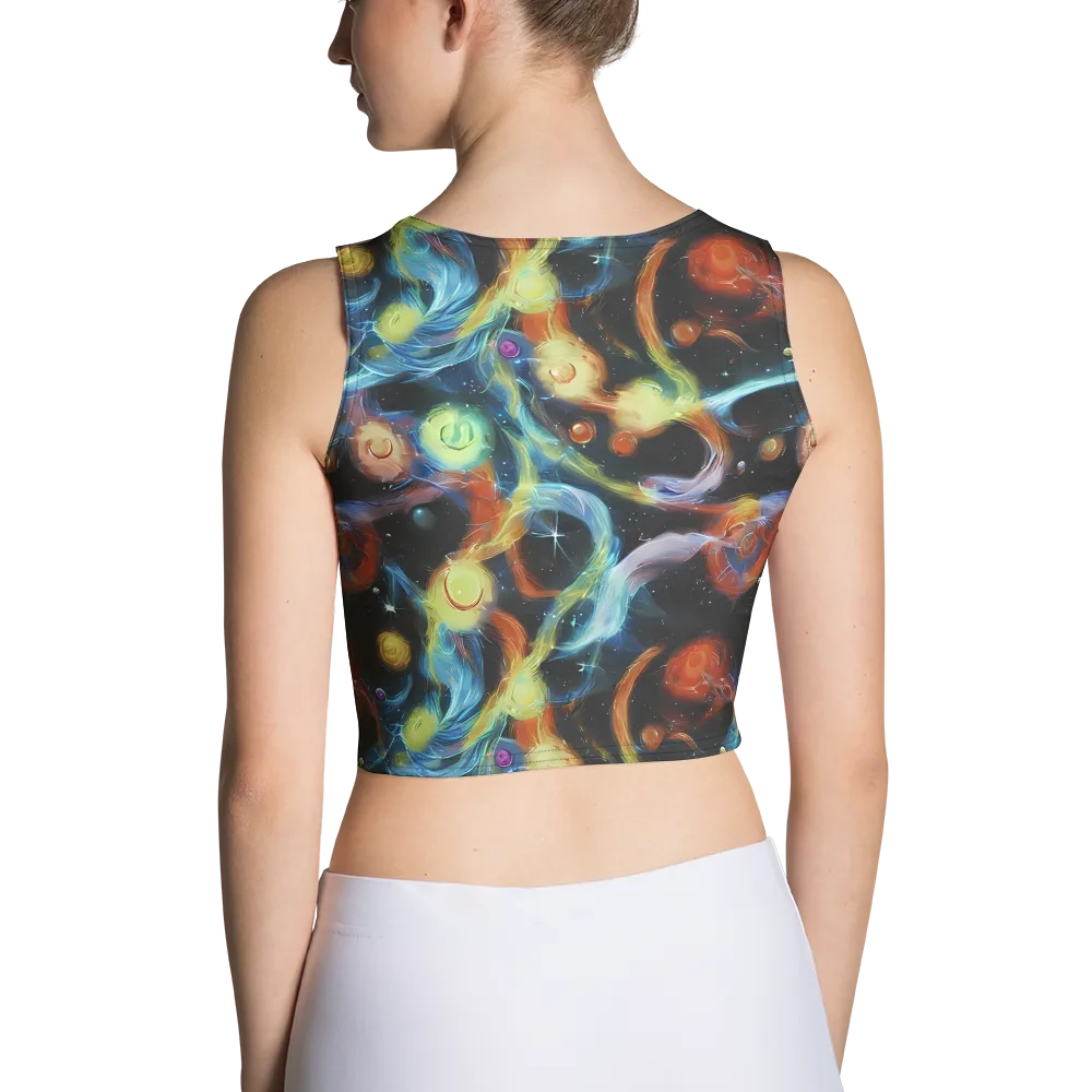 Stellar Tides on Crop Top — Back