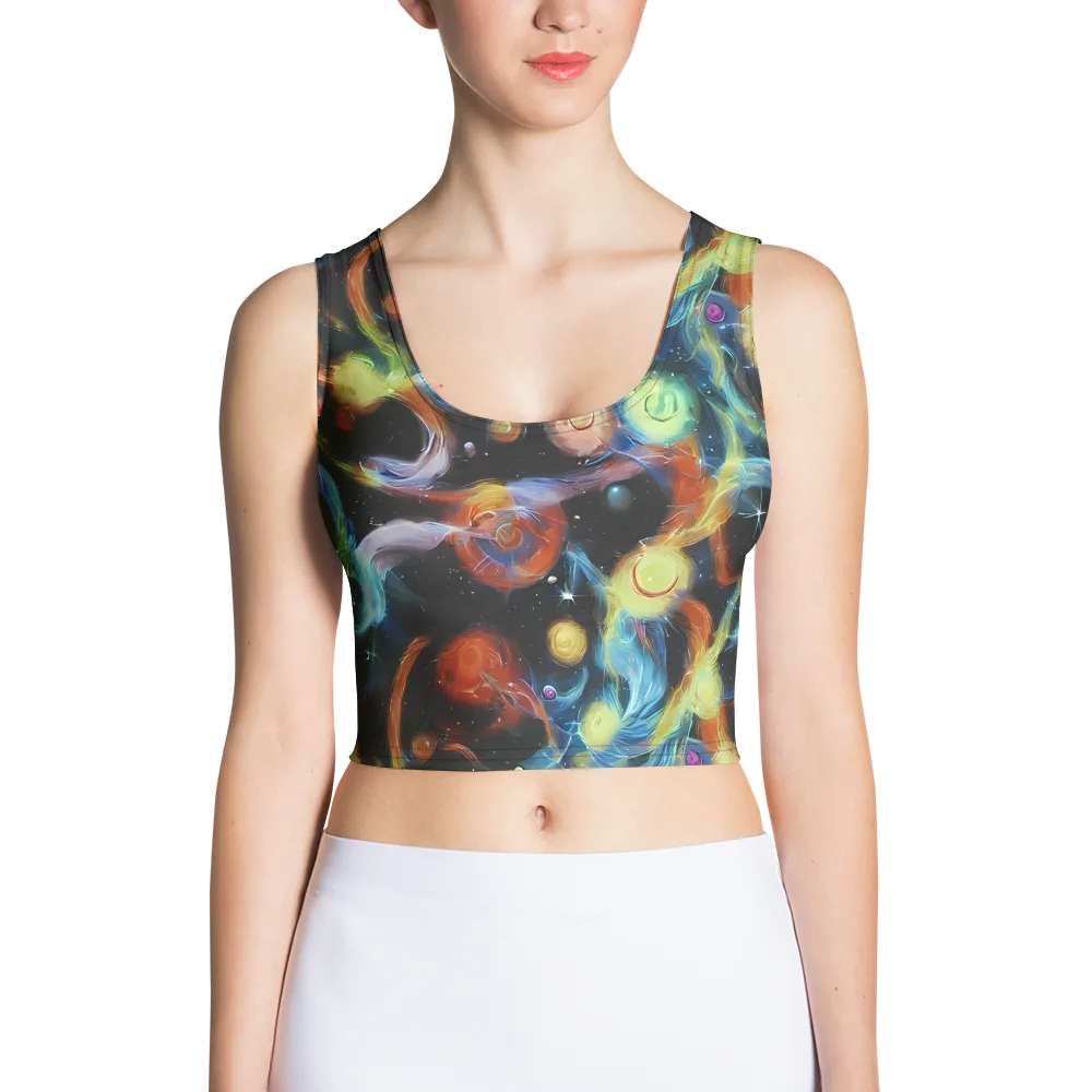 Stellar Tides on Crop Top — Front