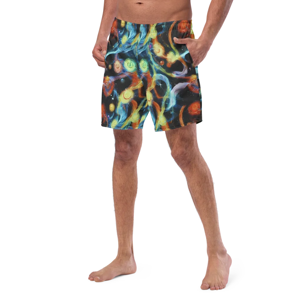 Stellar Tides on Swim Trunks — Left Front