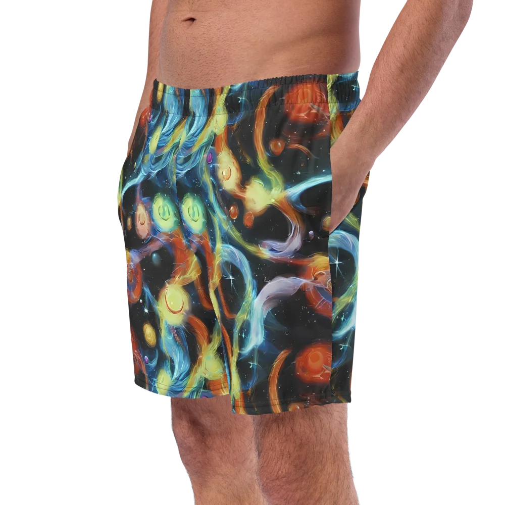 Stellar Tides on Swim Trunks — Left Front