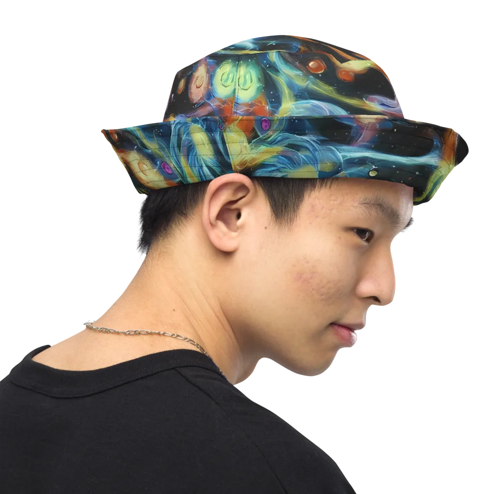 Stellar Tides on Reversible Bucket Hat — Right Outside