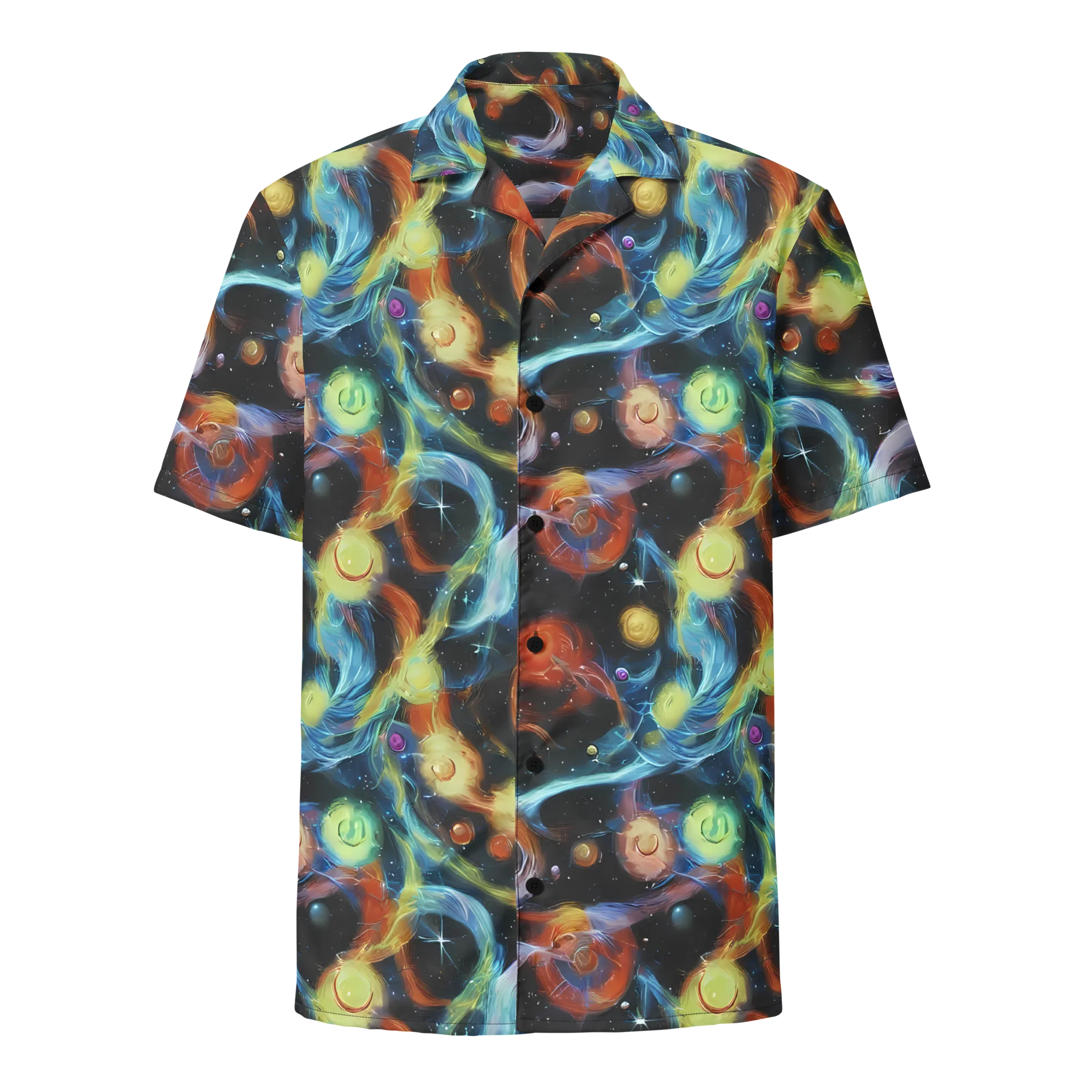 Stellar Tides on Button Shirt — Front