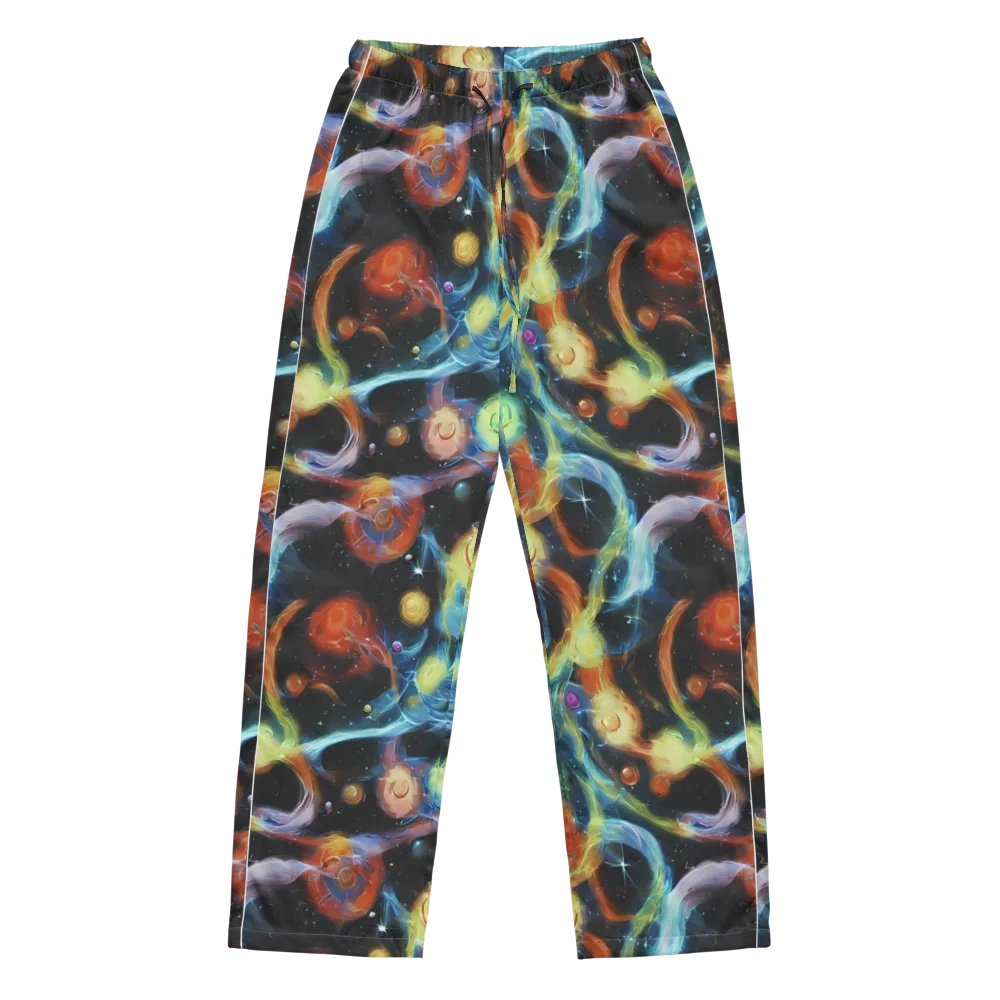 Stellar Tides on Women's Pajama Pants — Front