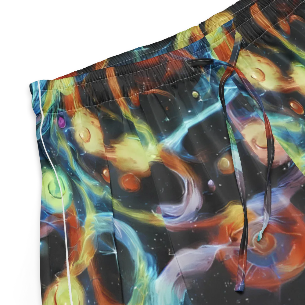 Stellar Tides on Women's Pajama Shorts — Product details