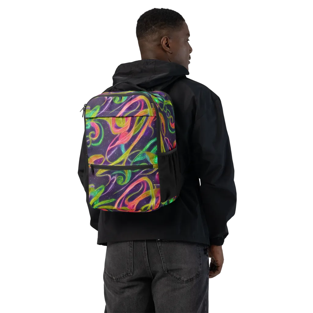 Starlight Serpent on Utility Backpack — Back
