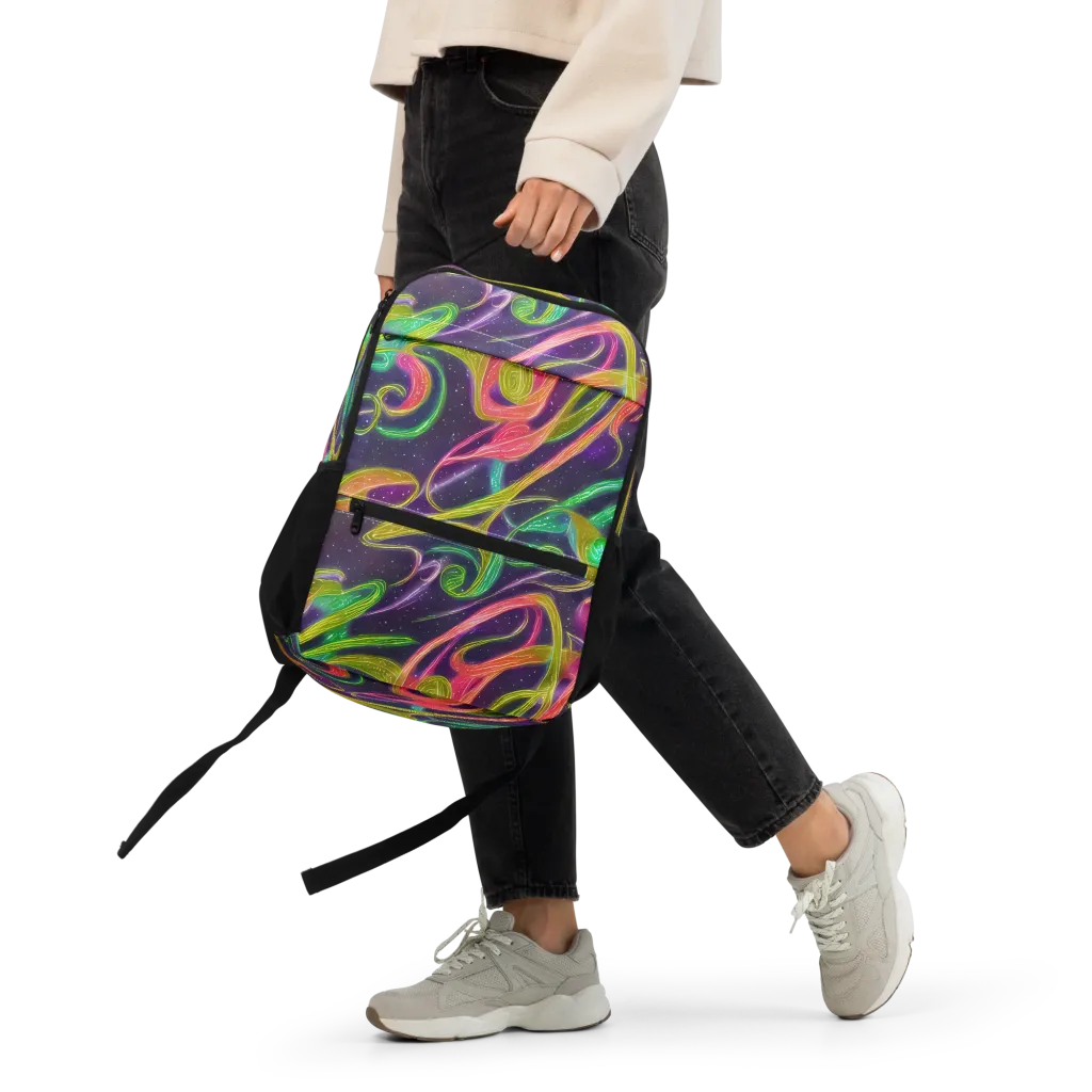 Starlight Serpent on Utility Backpack — Front