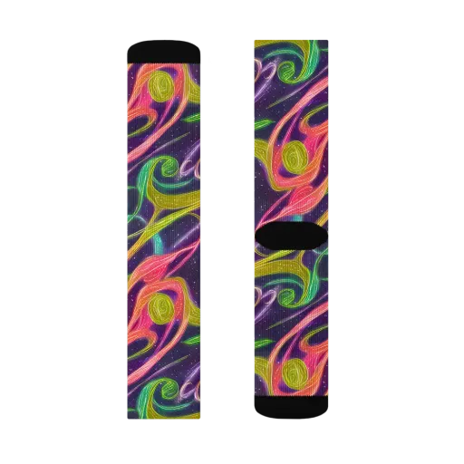 Starlight Serpent on a Socks