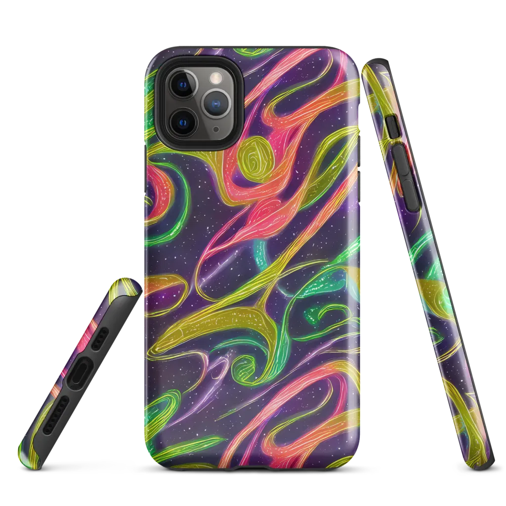 Starlight Serpent on Tough Case for iPhone® — Front