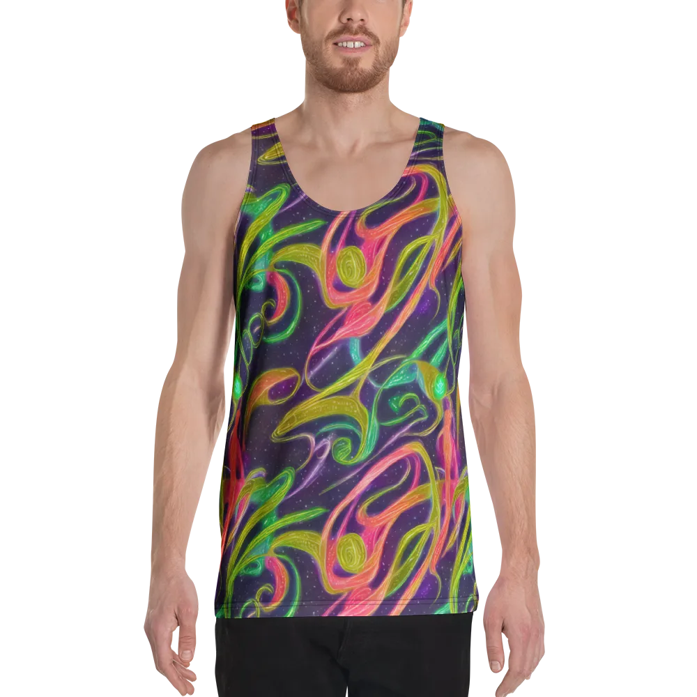 Starlight Serpent on Men's Tank Top — Front