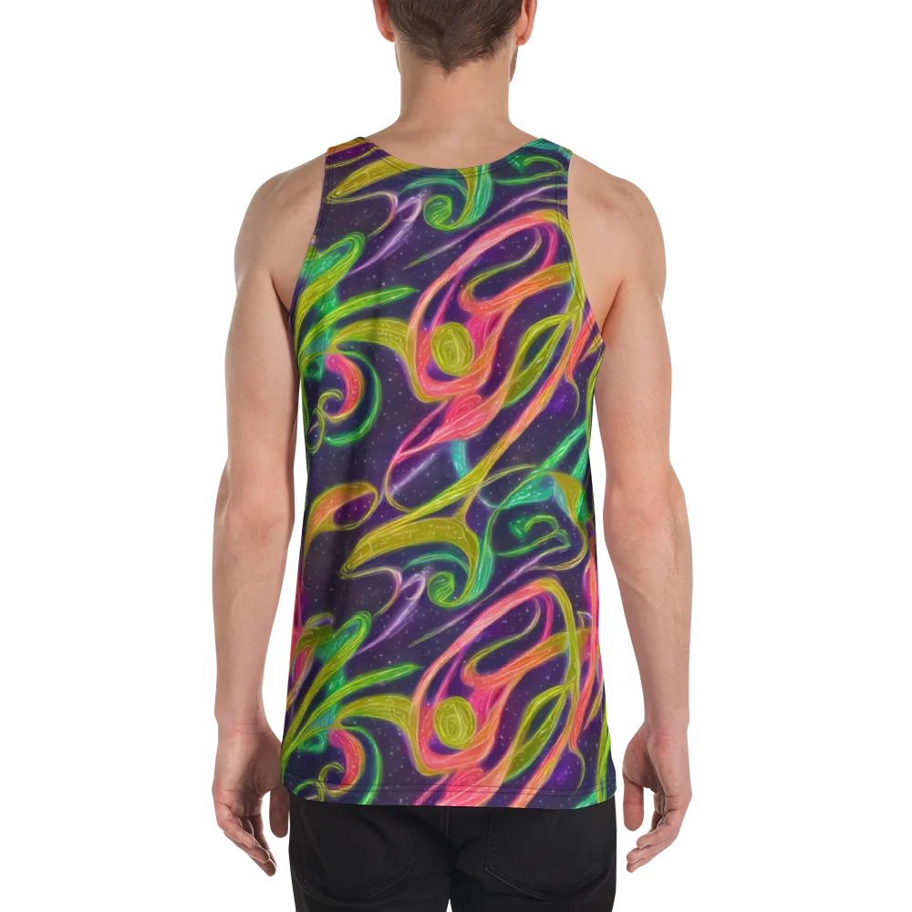 Starlight Serpent on Men's Tank Top — Back