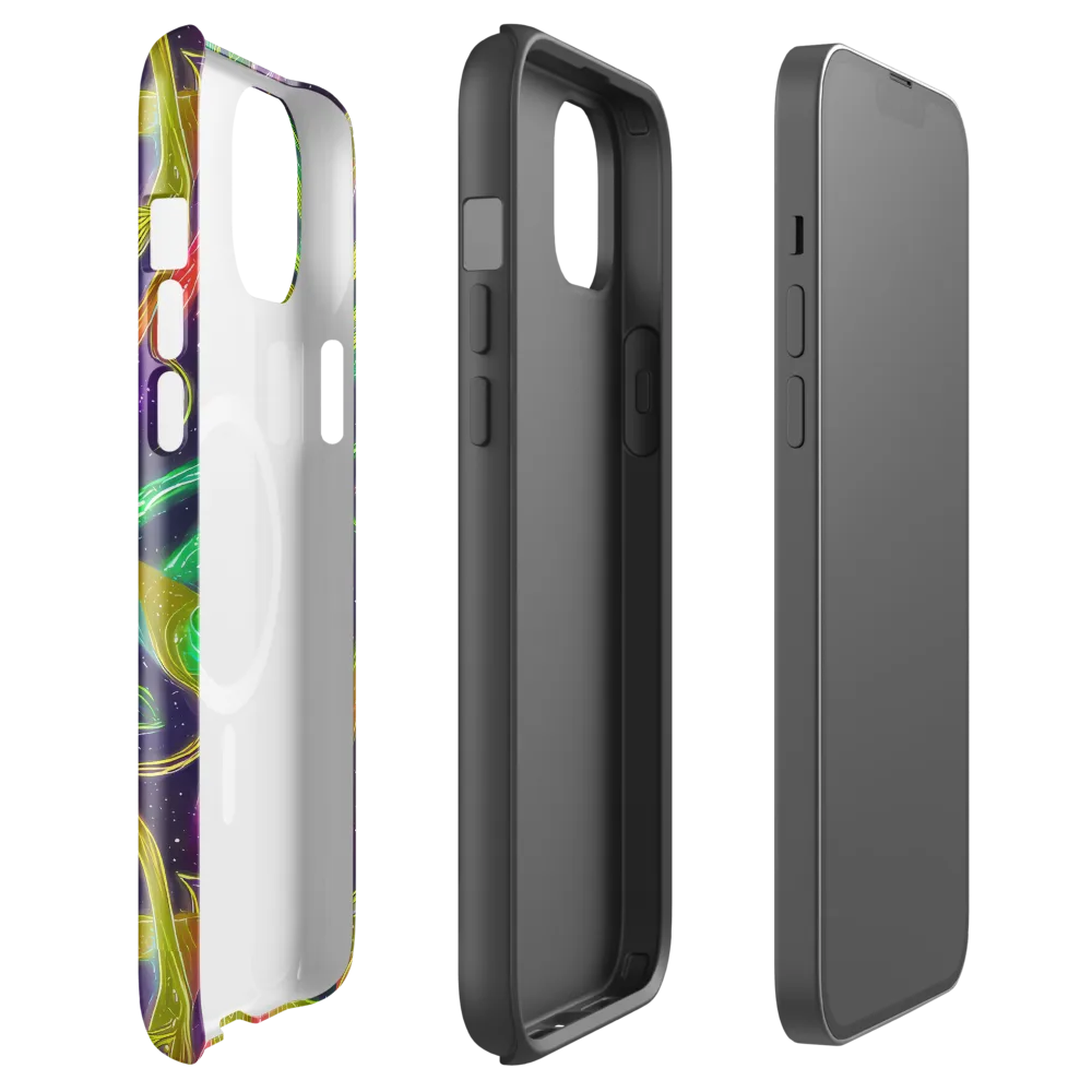 Starlight Serpent on MagSafe Tough Case for iPhone® — Front