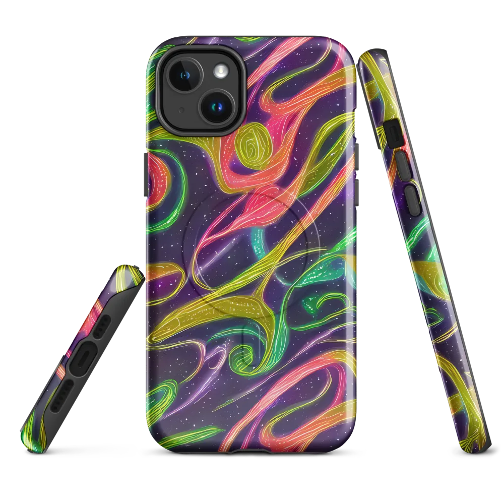 Starlight Serpent on MagSafe Tough Case for iPhone® — Front