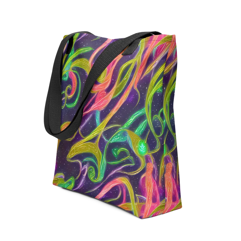 Starlight Serpent on Tote Bag — Front