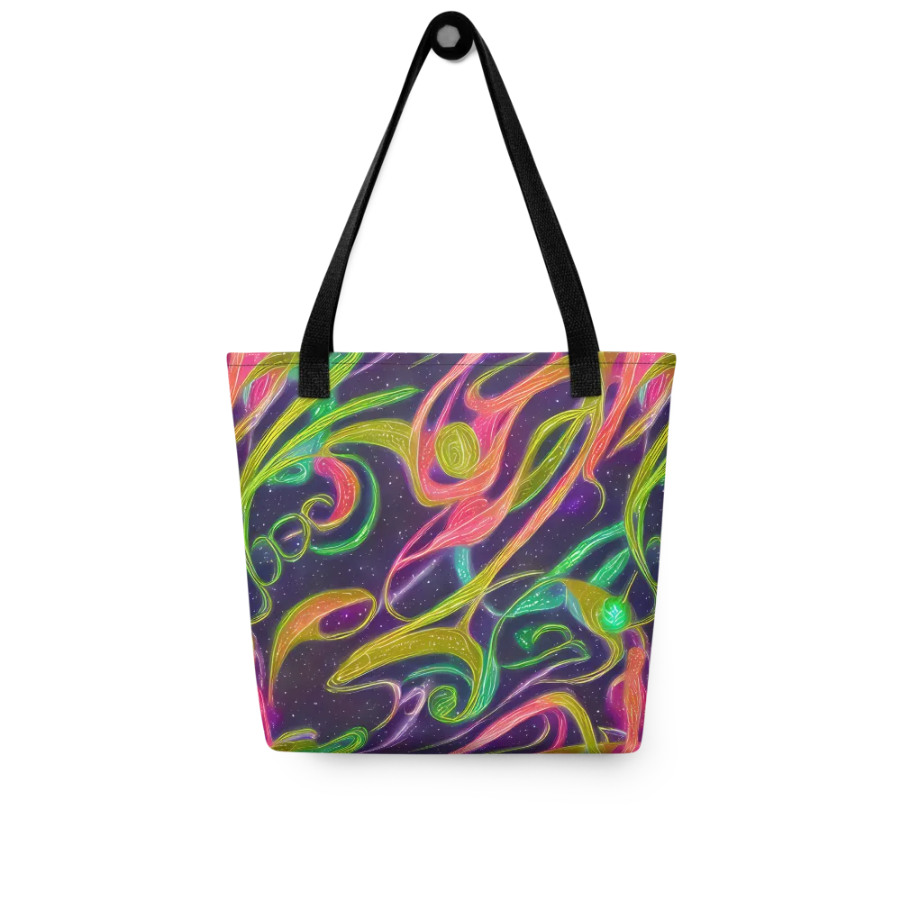 Starlight Serpent on Tote Bag — Front