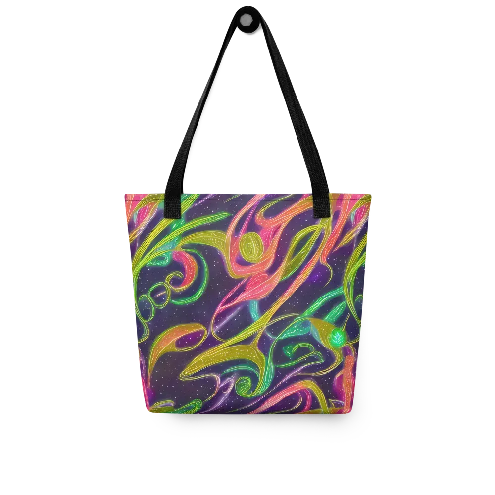 Starlight Serpent on Tote Bag — Front