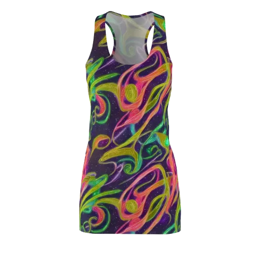 Starlight Serpent on a Racerback Dress