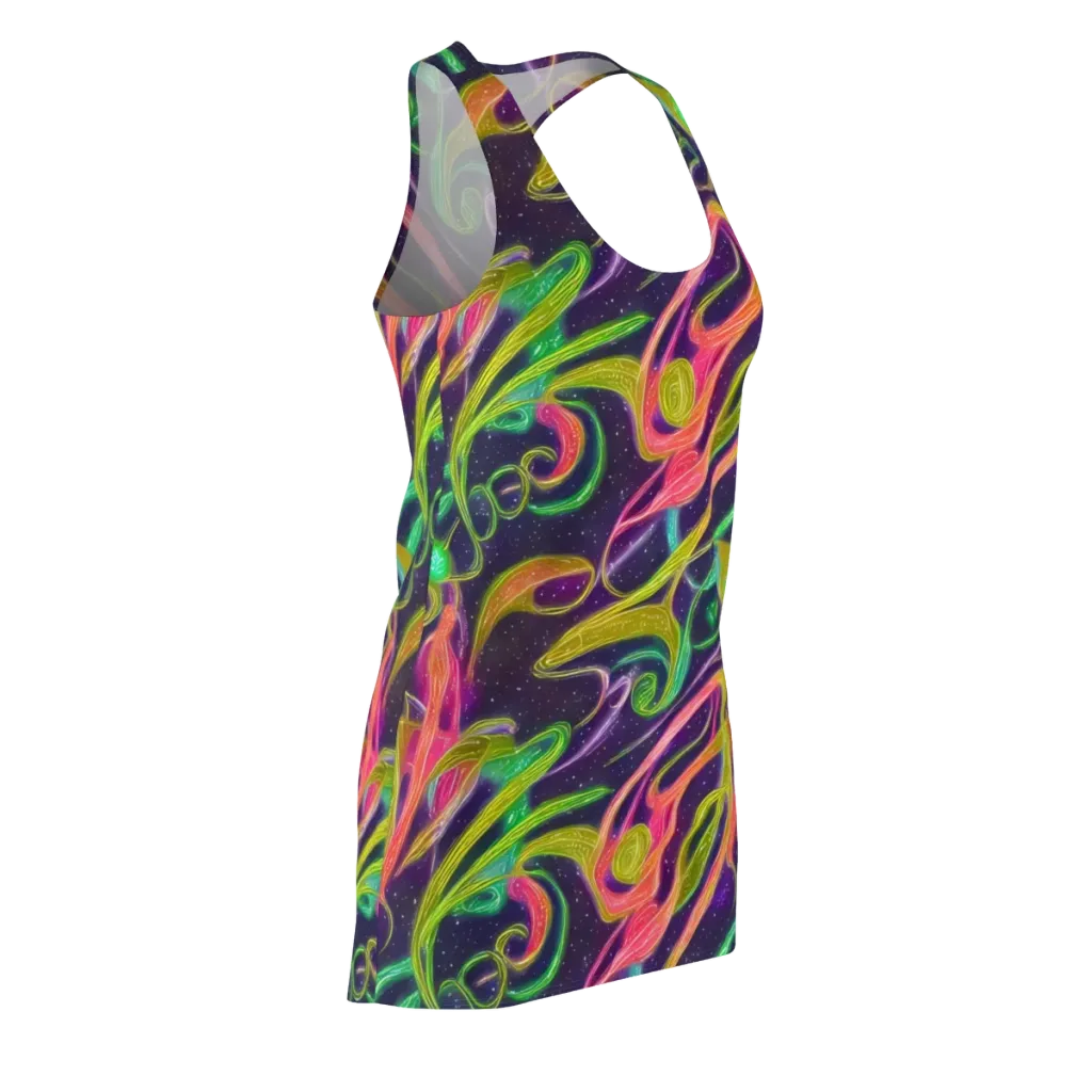 Starlight Serpent on Racerback Dress — Front Side