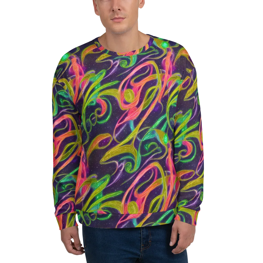 Starlight Serpent on Sweatshirt — Front