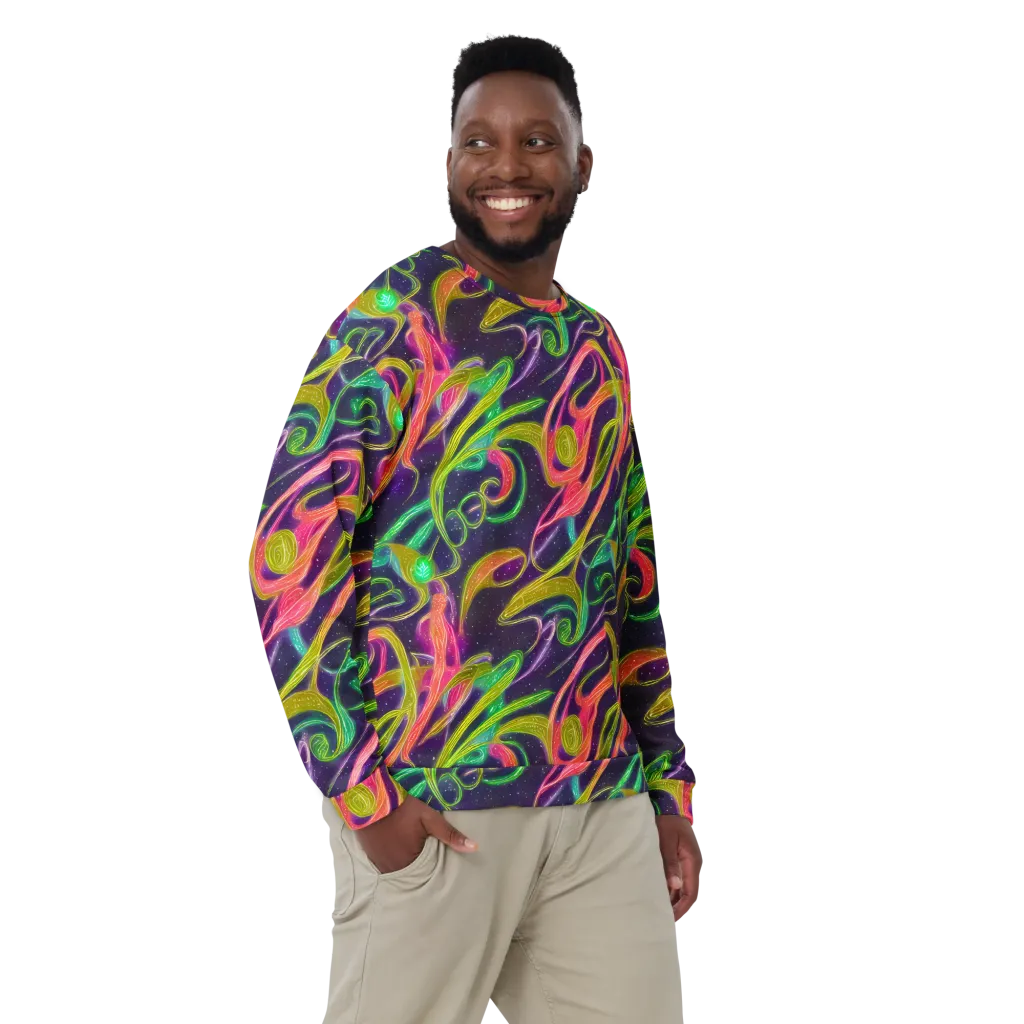 Starlight Serpent on Sweatshirt — Front