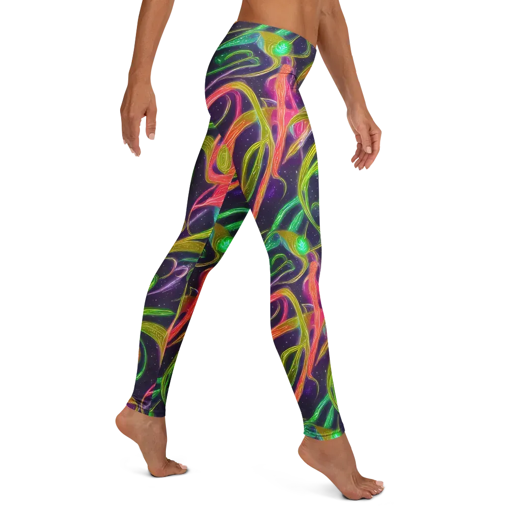Starlight Serpent on Leggings — Right