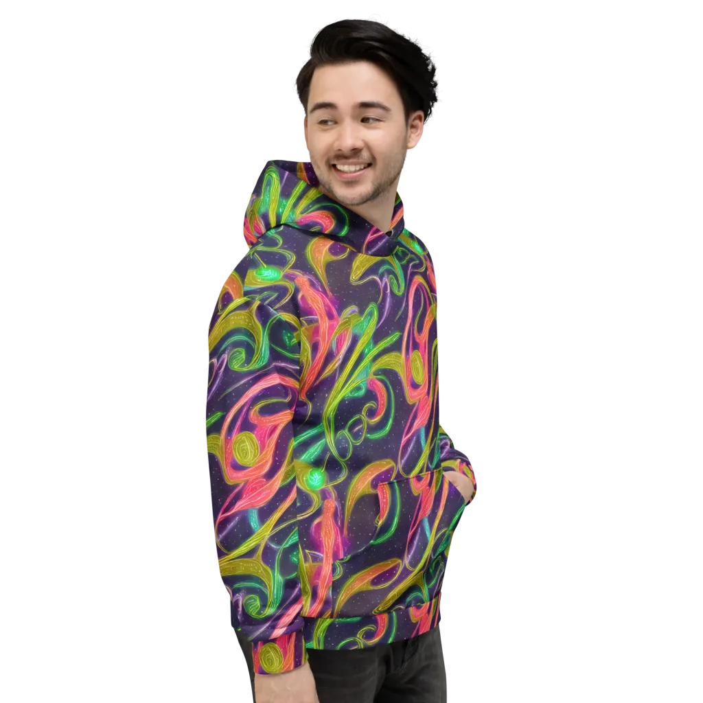 Starlight Serpent on Hoodie — Right