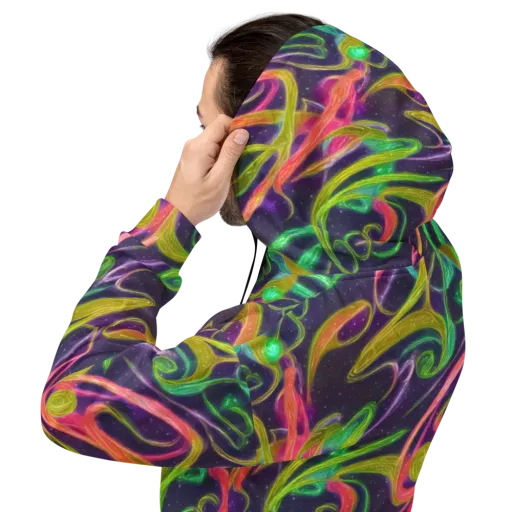 Starlight Serpent on a Hoodie