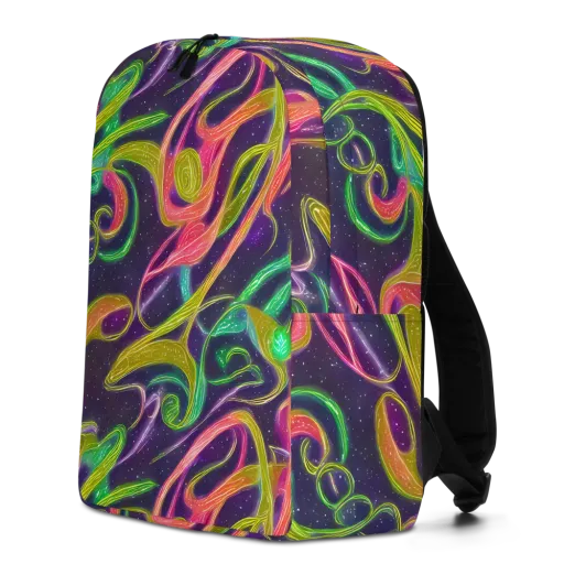 Starlight Serpent on a Minimalist Backpack