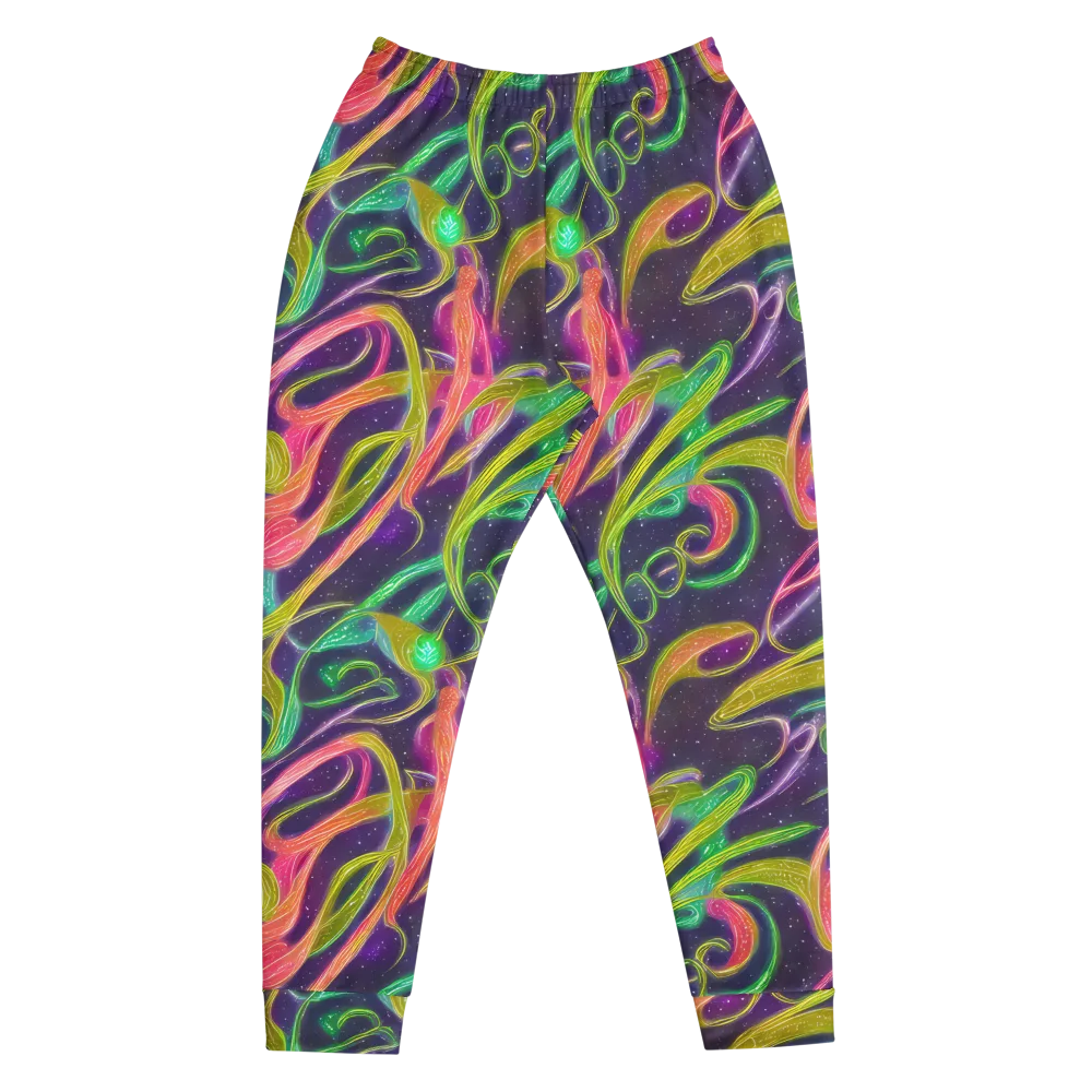 Starlight Serpent on Men's Joggers — Front