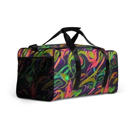 Starlight Serpent on a Duffle Bag