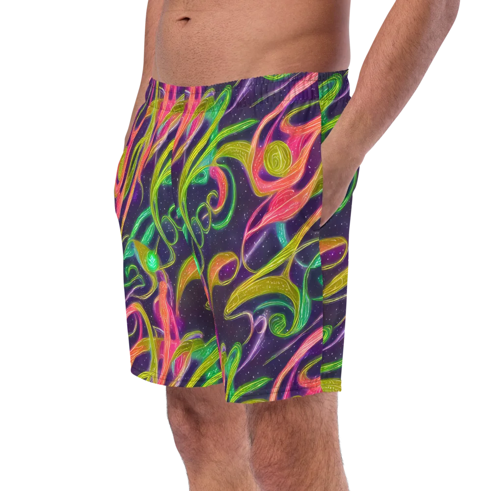 Starlight Serpent on Swim Trunks — Left Front