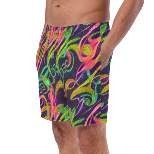 Starlight Serpent on a Swim Trunks