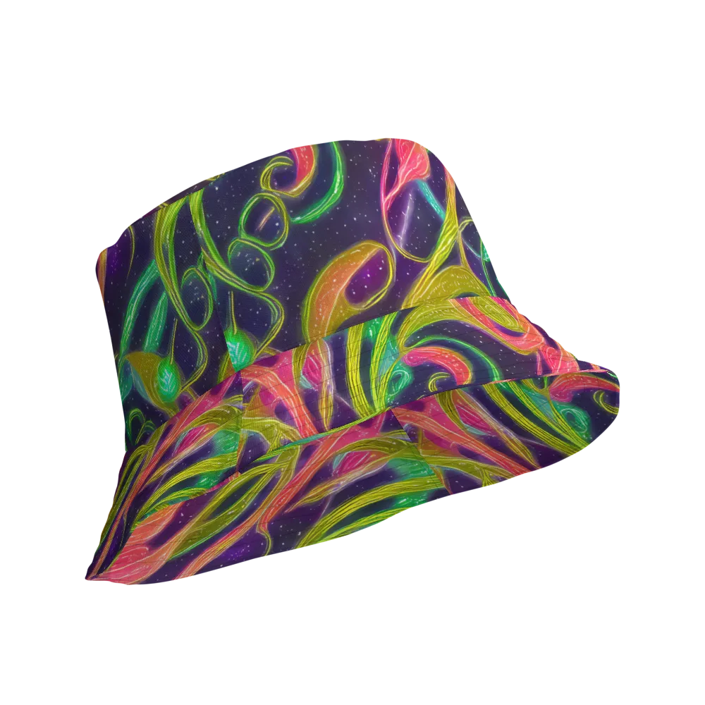 Starlight Serpent on Reversible Bucket Hat — Product details Outside