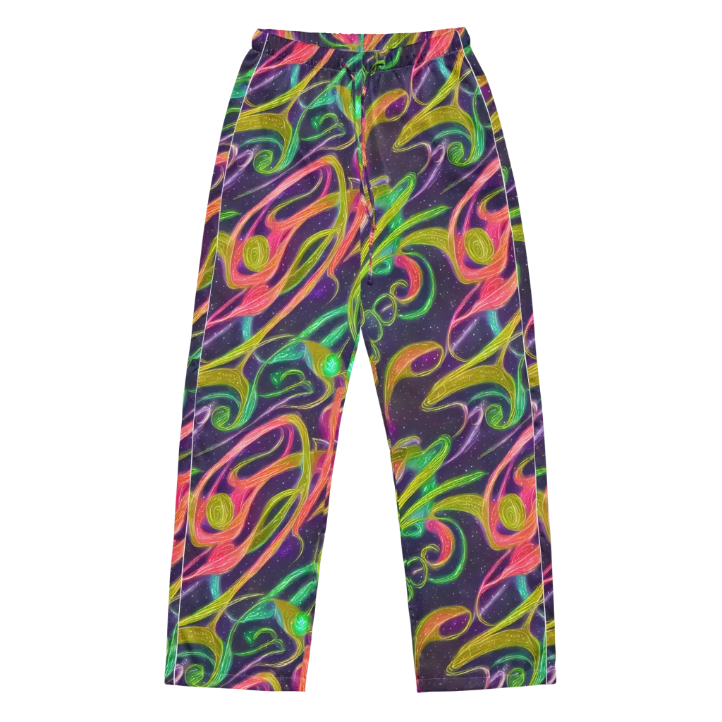 Starlight Serpent on Women's Pajama Pants — Front