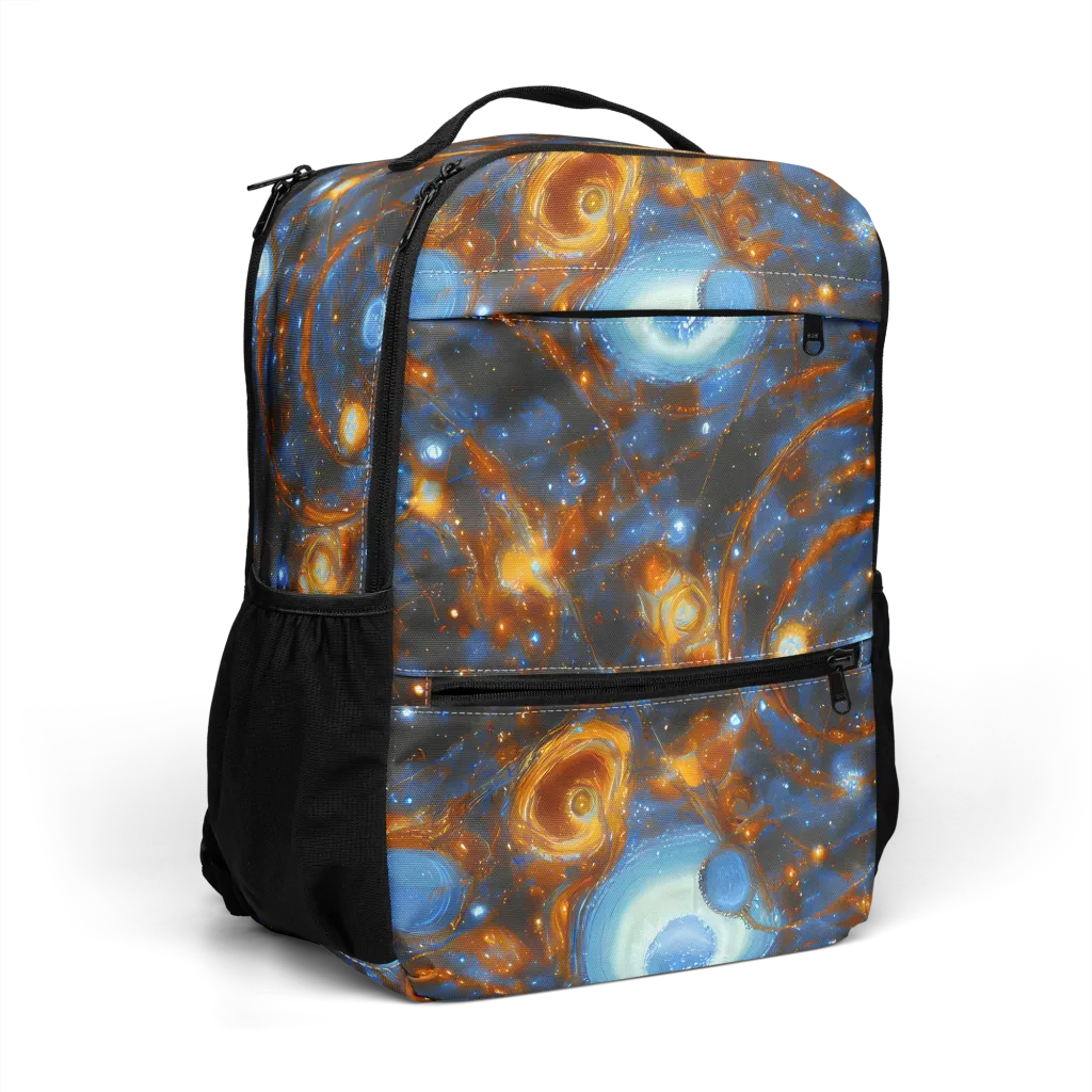 Azure Event Horizon on Utility Backpack — Right Front