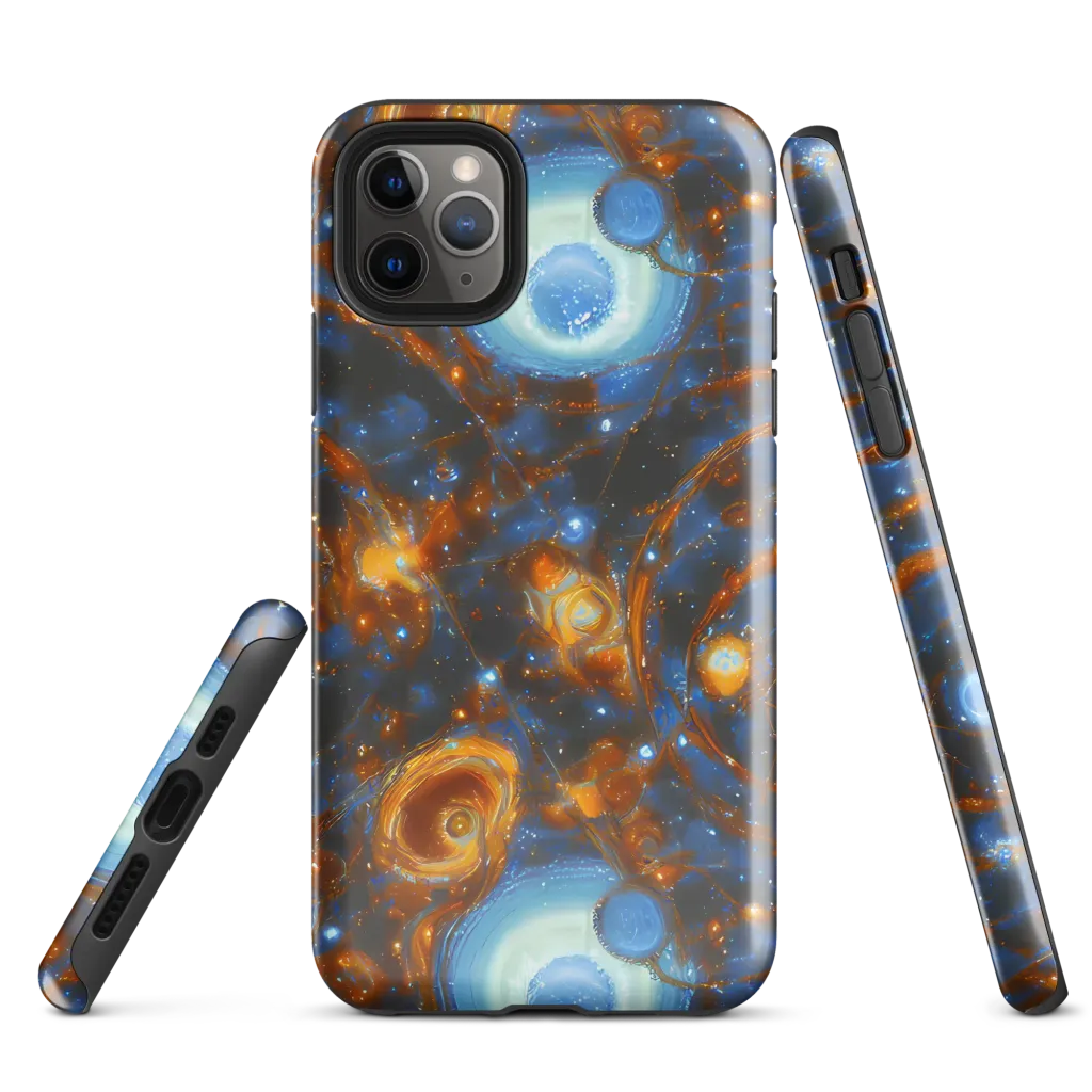 Azure Event Horizon on Tough Case for iPhone® — Front