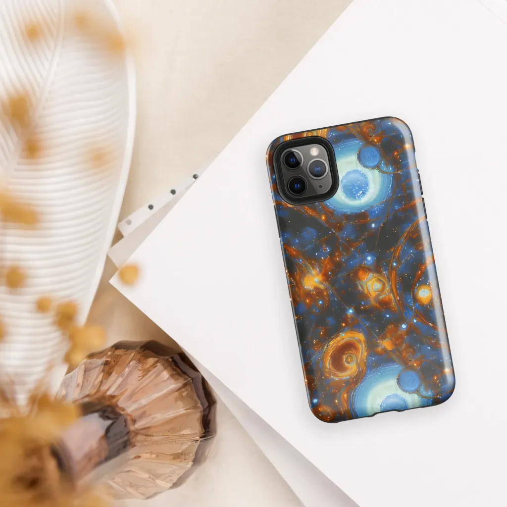 Azure Event Horizon on Tough Case for iPhone® — Front