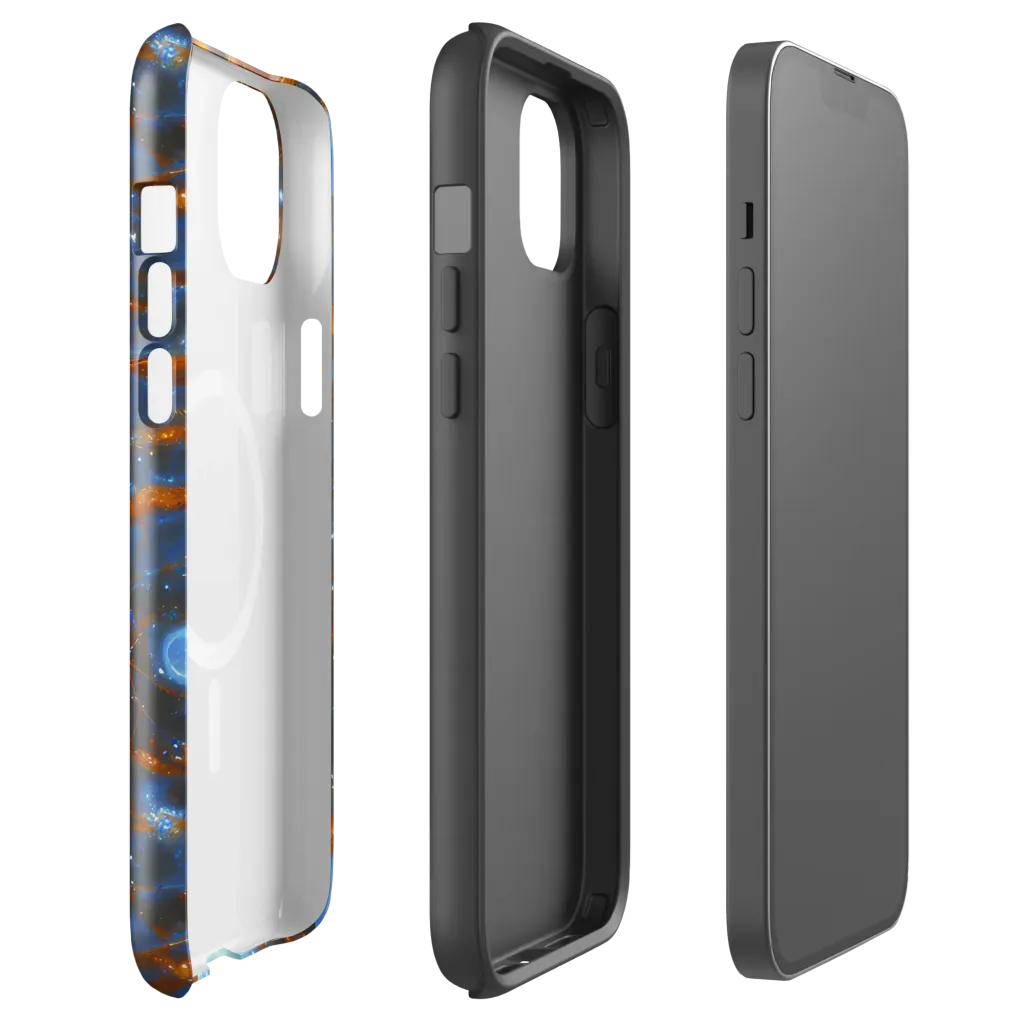 Azure Event Horizon on MagSafe Tough Case for iPhone® — Front